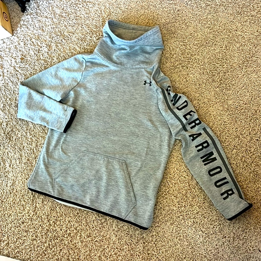 UNDER ARMOUR Sweatshirt gray medium